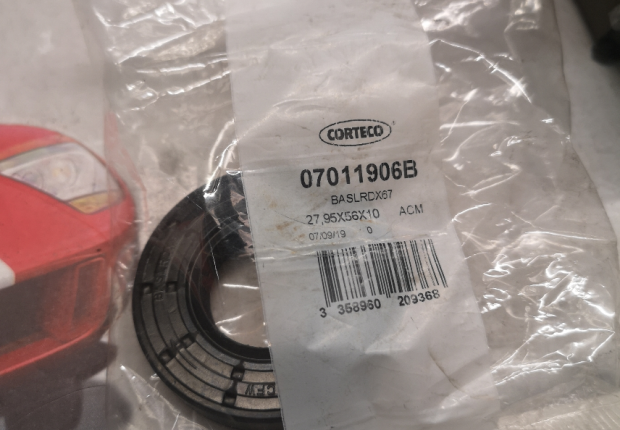 CORTECO 07011906B Bague d'étanchéité, différentiel