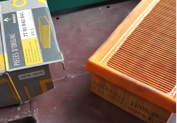 Filtre à air Renault 7701042841