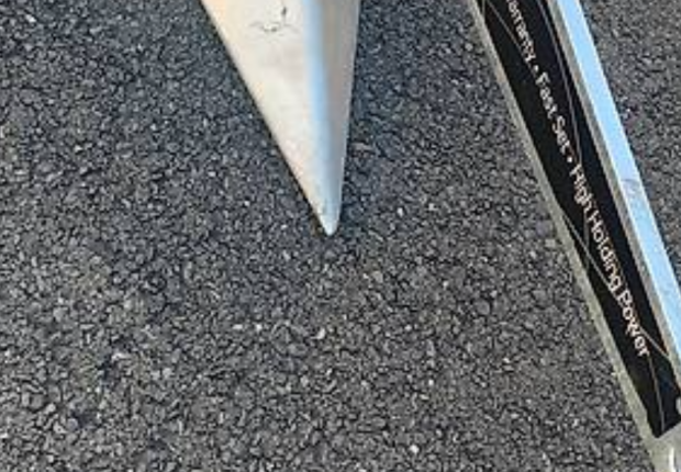 ANCRE DELTA ACIER GALVANISÉ 10KG NEUVE